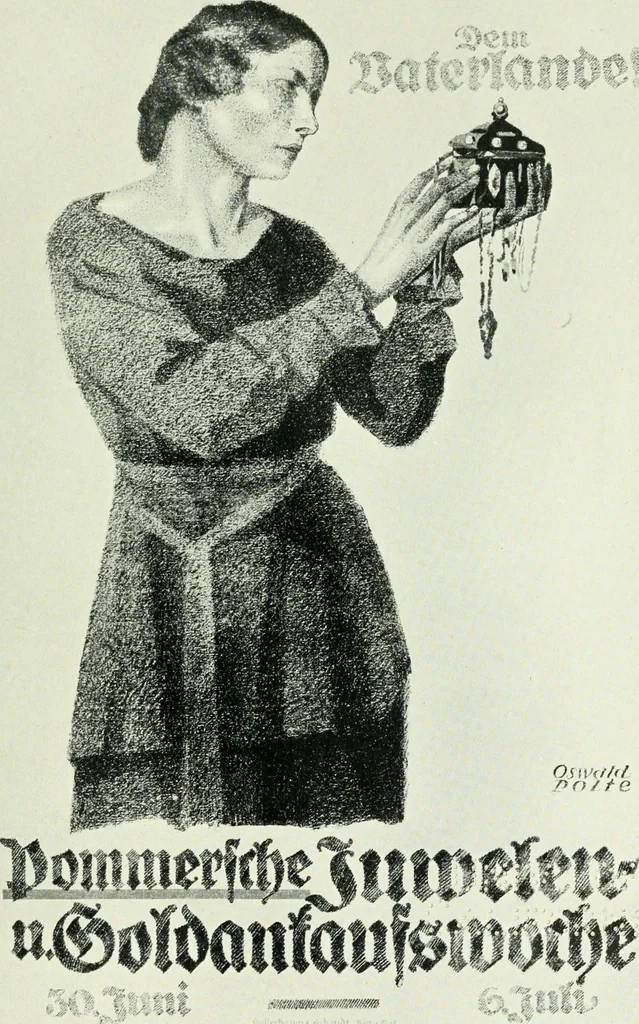 An illustration from War posters issued by belligerent and neutral nations 1914-1919;, 1920, leaf 168