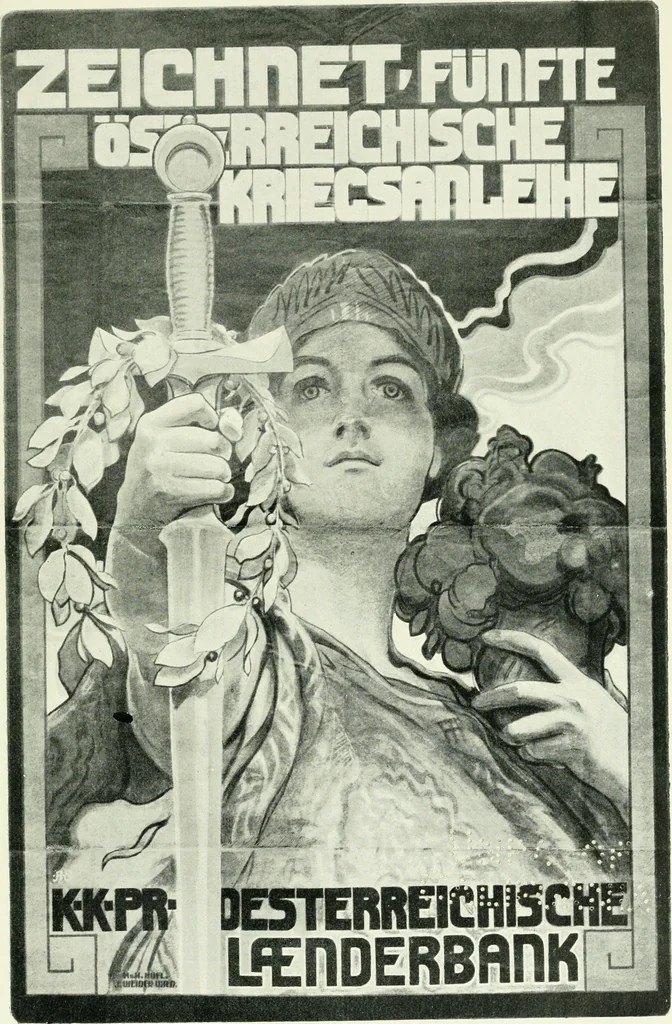 An illustration from War posters issued by belligerent and neutral nations 1914-1919;, 1920, leaf 172
