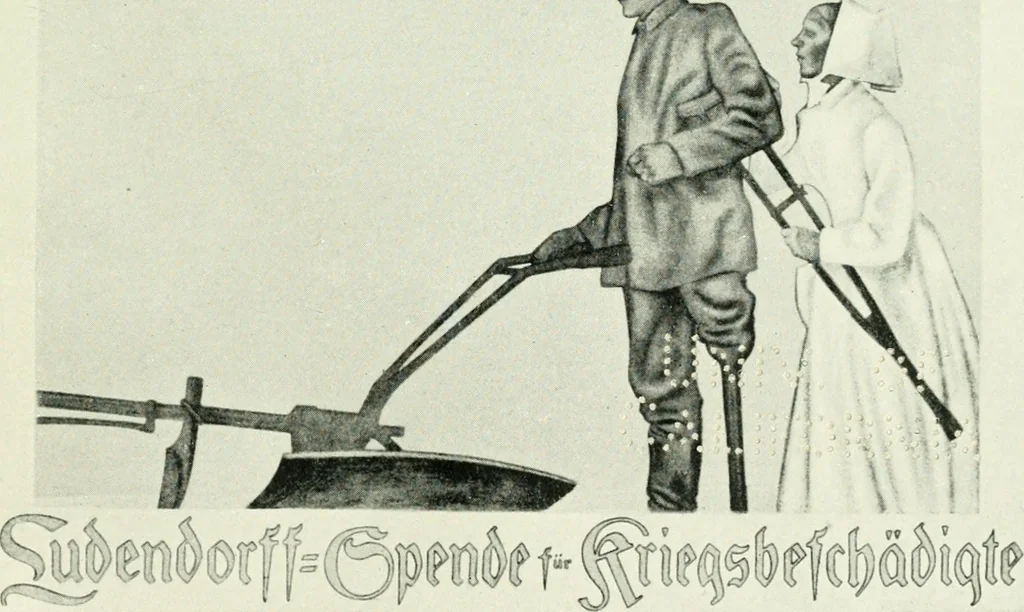 An illustration from War posters issued by belligerent and neutral nations 1914-1919;, 1920, leaf 184