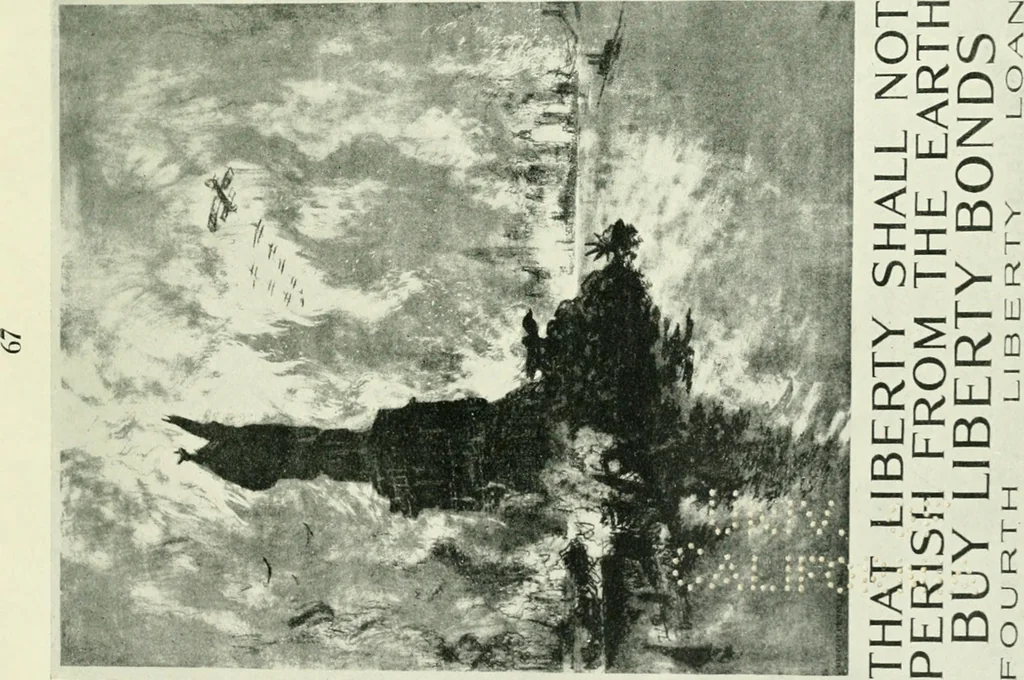 An illustration from War posters issued by belligerent and neutral nations 1914-1919;, 1920, leaf 218