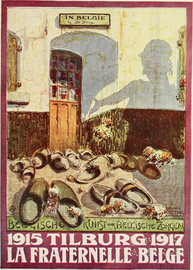 An illustration from War posters issued by belligerent and neutral nations 1914-1919;, 1920, leaf 226