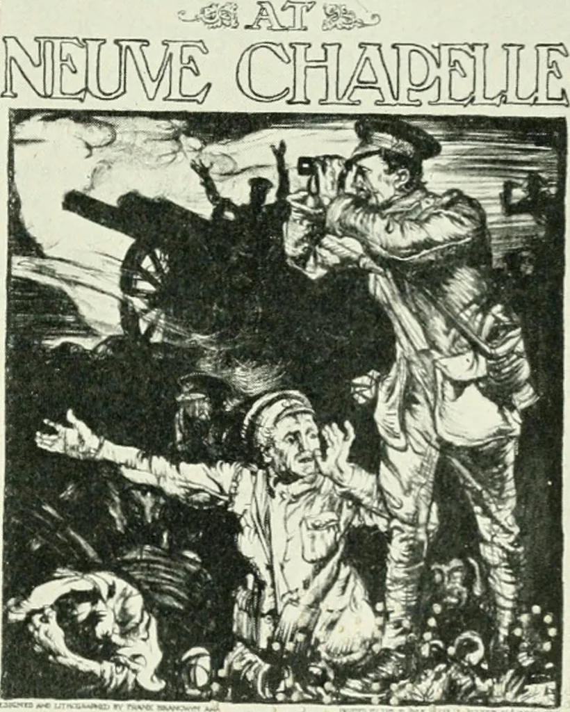 An illustration from War posters issued by belligerent and neutral nations 1914-1919;, 1920, leaf 96