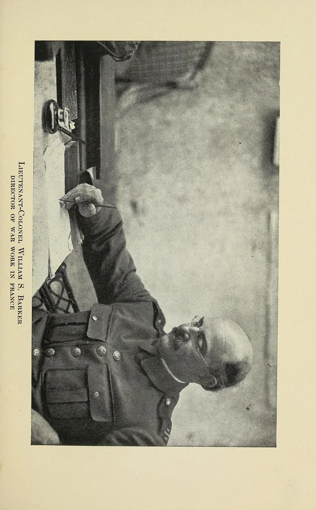 An illustration from The war romance of the Salvation Army, 1919, leaf 55