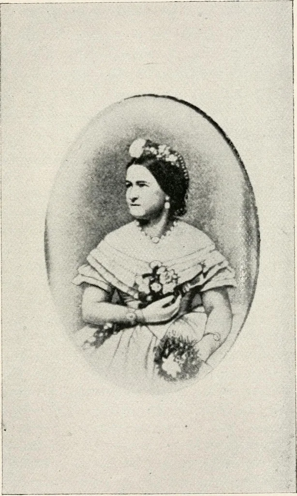 An illustration from Was Abraham Lincoln a spiritualist? : or, curious revelations from the life of a trance medium, 1891, leaf 100