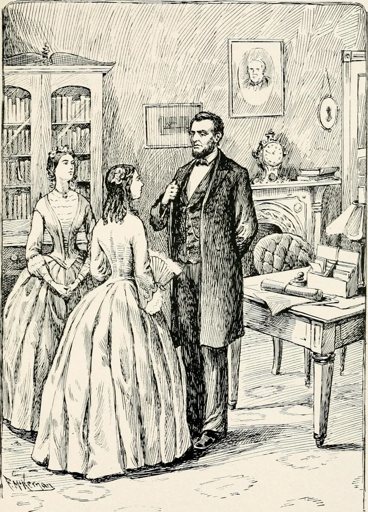 An illustration from Was Abraham Lincoln a spiritualist? : or, curious revelations from the life of a trance medium, 1891, leaf 238