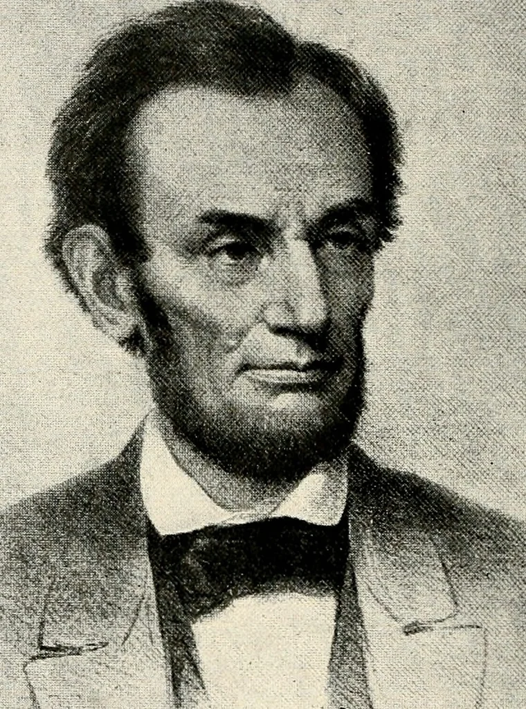 An illustration from Was Abraham Lincoln a spiritualist? : or, curious revelations from the life of a trance medium, 1917, leaf 7