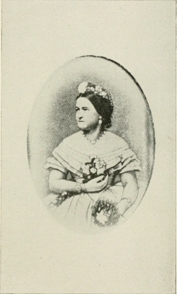 An illustration from Was Abraham Lincoln a spiritualist?, 1891, leaf 100