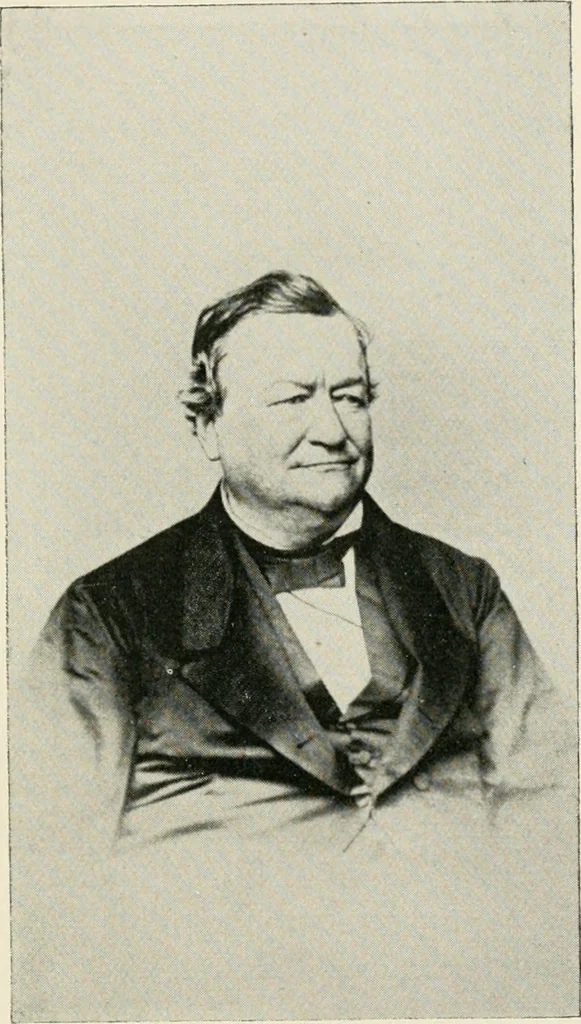 An illustration from Was Abraham Lincoln a spiritualist?, 1891, leaf 186