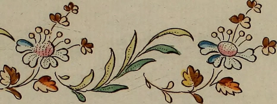 An illustration from Wasch- Bleich- Platt- und Nach-Buch, zum Selbstunterricht für Damen, welche sich mit diesen Arbeiten beschäftigen, 1796, leaf 54