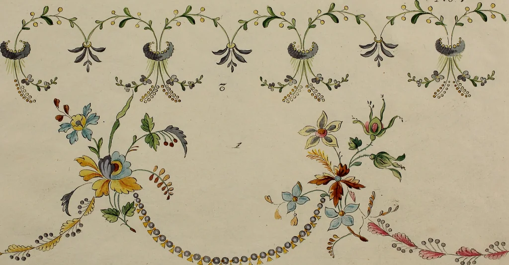 An illustration from Wasch- Bleich- Platt- und Nach-Buch, zum Selbstunterricht für Damen, welche sich mit diesen Arbeiten beschäftigen, 1796, leaf 62