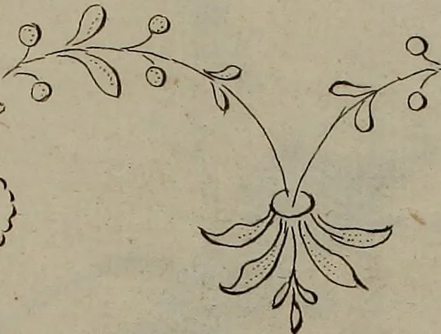 An illustration from Wasch- Bleich- Platt- und Nach-Buch, zum Selbstunterricht für Damen, welche sich mit diesen Arbeiten beschäftigen, 1796, leaf 64