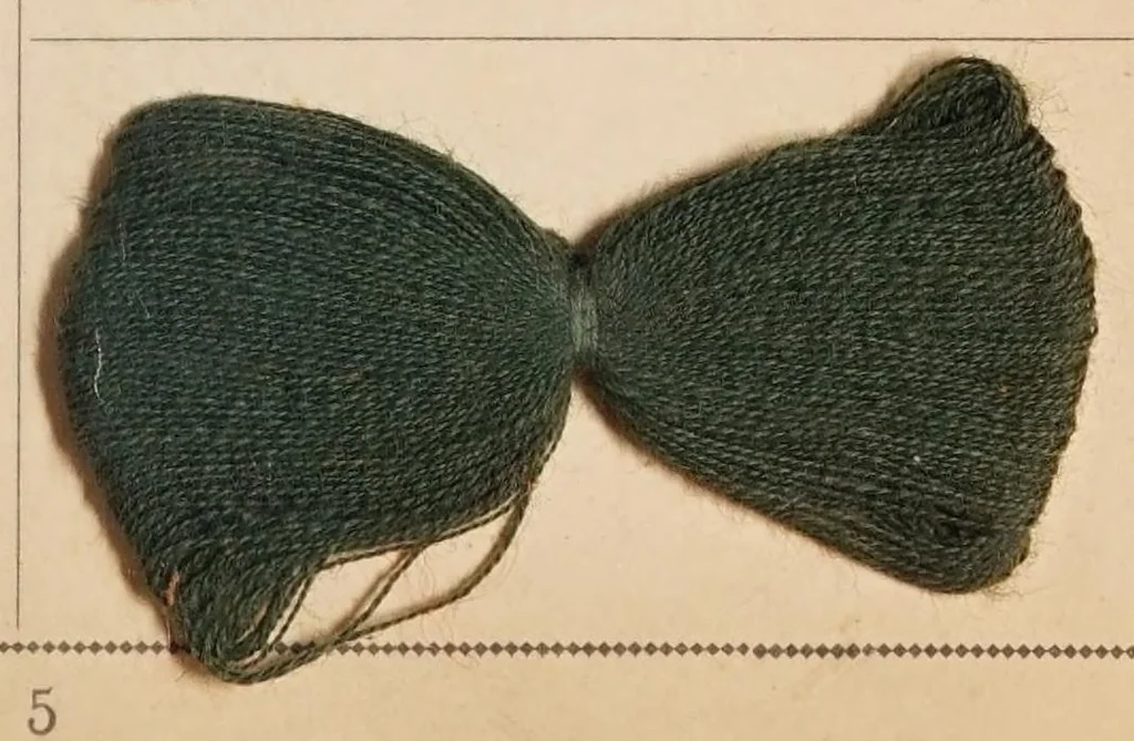 An illustration from Waschechte Diazobraun und Diazoolive = Diazo browns and diazo olives fast to washing = Diazo bruns et diazo olive solides au lavage., 1911, leaf 7