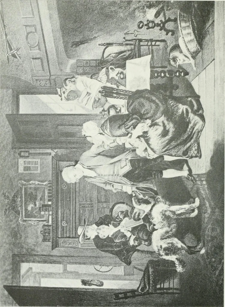 An illustration from Washington, the man and the mason,, 1913, leaf 45
