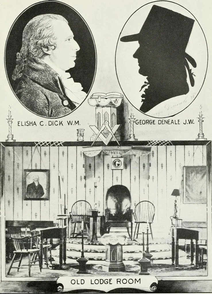 An illustration from Washington, the man and the mason,, 1913, leaf 460