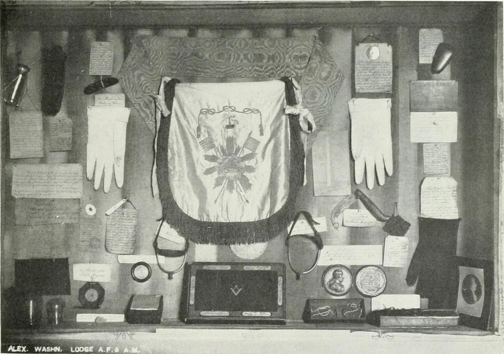 An illustration from Washington, the man and the mason,, 1913, leaf 470