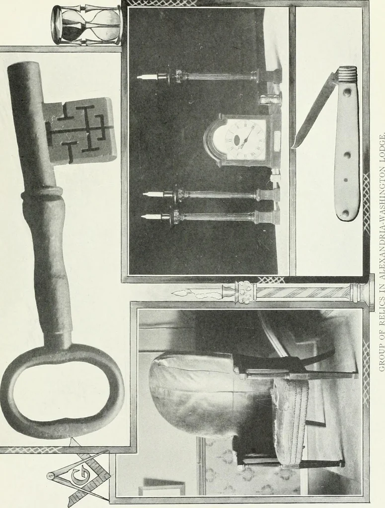 An illustration from Washington, the man and the mason,, 1913, leaf 476