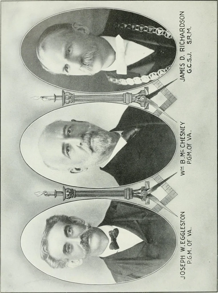 An illustration from Washington, the man and the mason,, 1913, leaf 499