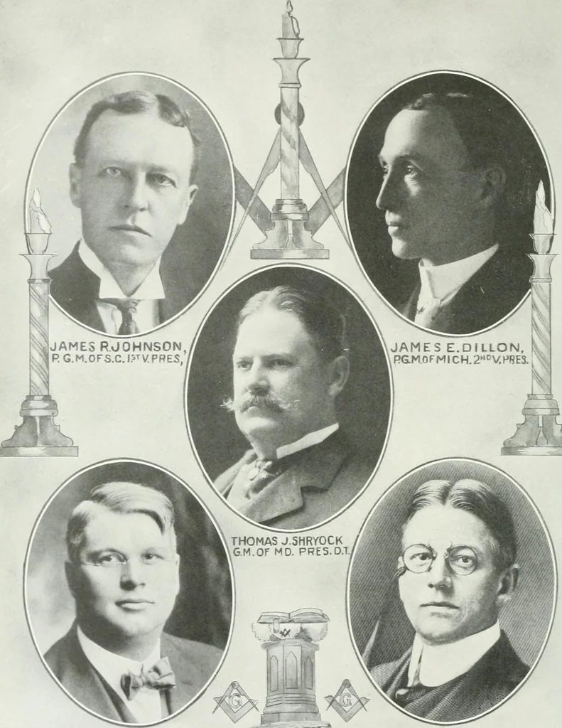 An illustration from Washington, the man and the mason,, 1913, leaf 505