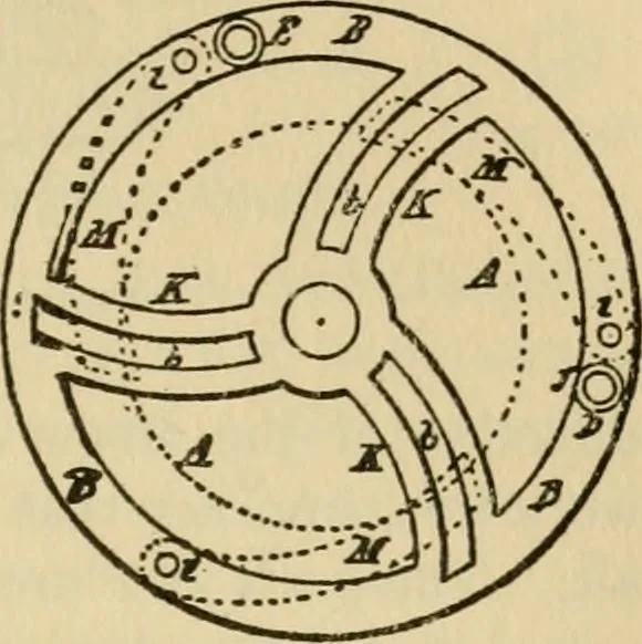 An illustration from Watch and clock escapements;, 1904, leaf 110