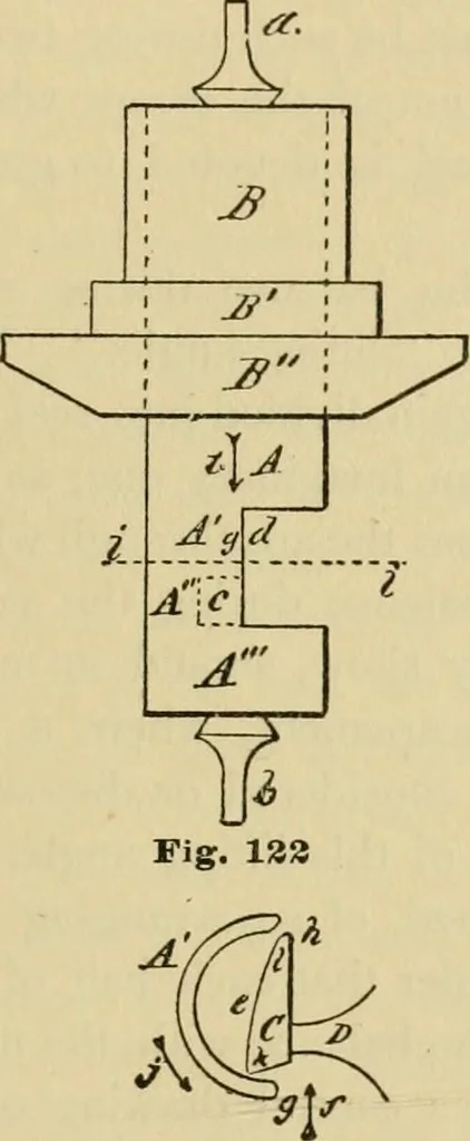 An illustration from Watch and clock escapements;, 1904, leaf 116