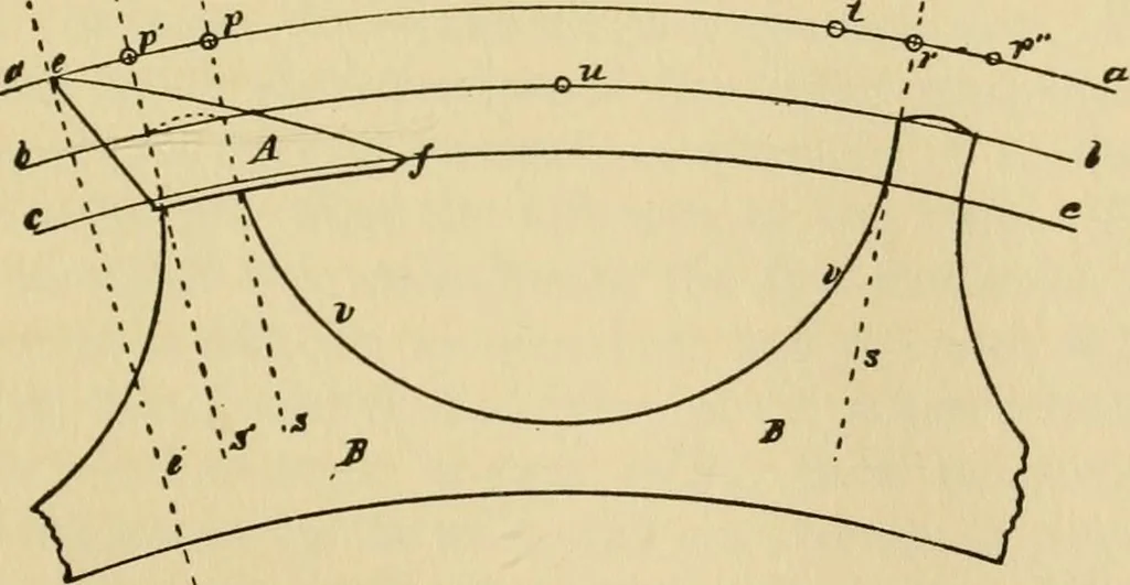 An illustration from Watch and clock escapements;, 1904, leaf 132