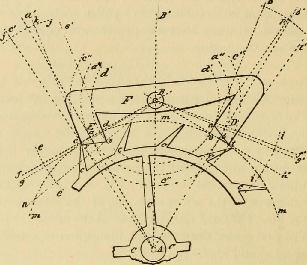 An illustration from Watch and clock escapements;, 1904, leaf 31