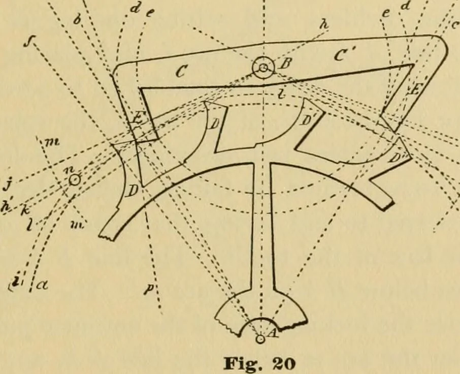 An illustration from Watch and clock escapements;, 1904, leaf 34