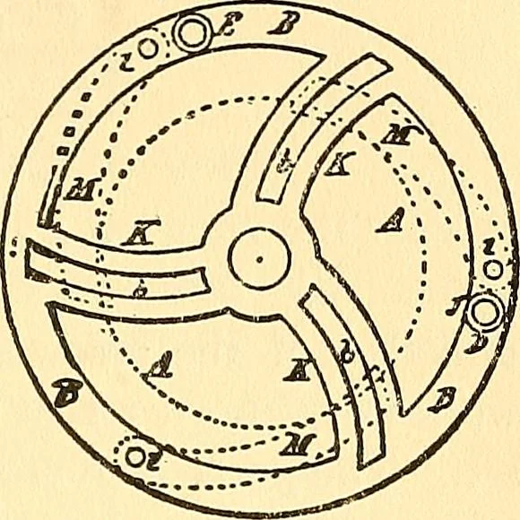 An illustration from Watch and clock escapements;, 1904, leaf 110