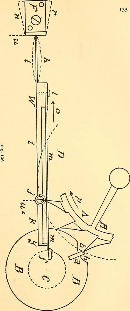 An illustration from Watch and clock escapements;, 1904, leaf 138