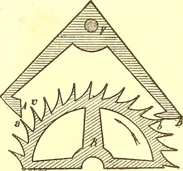 An illustration from Watch and clock escapements;, 1904, leaf 169