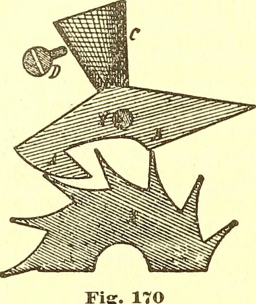 An illustration from Watch and clock escapements;, 1904, leaf 171