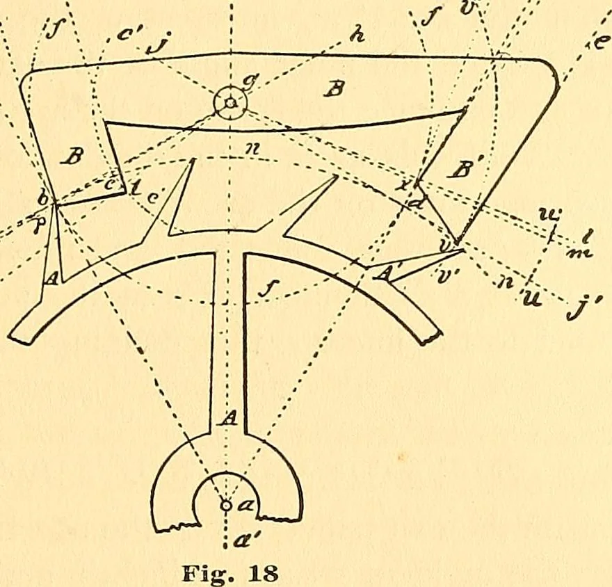 An illustration from Watch and clock escapements;, 1904, leaf 28