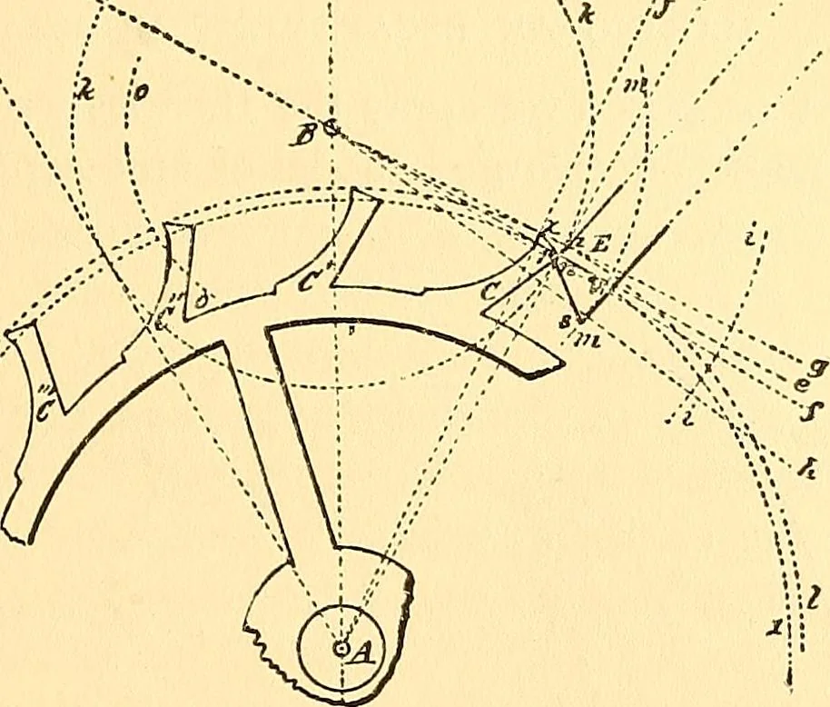 An illustration from Watch and clock escapements;, 1904, leaf 42