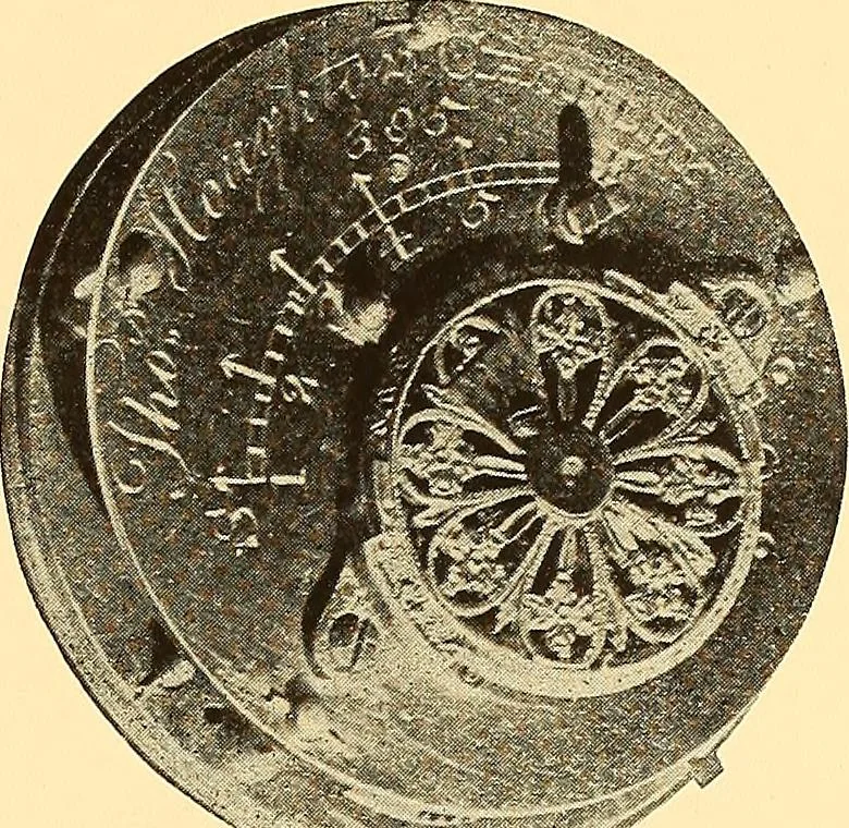 An illustration from Watches : the Paul M. Chamberlain collection at the Art Institute of Chicago, 1921, leaf 14