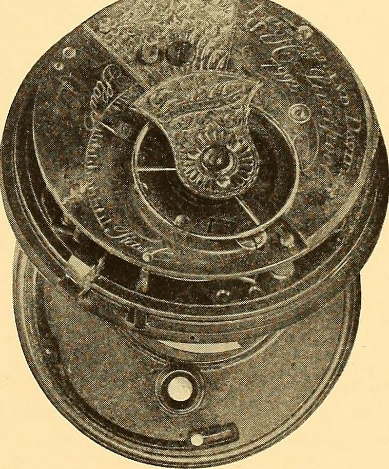 An illustration from Watches : the Paul M. Chamberlain collection at the Art Institute of Chicago, 1921, leaf 16