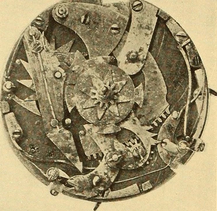 An illustration from Watches : the Paul M. Chamberlain collection at the Art Institute of Chicago, 1921, leaf 19