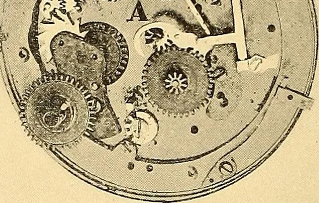 An illustration from Watches : the Paul M. Chamberlain collection at the Art Institute of Chicago, 1921, leaf 21