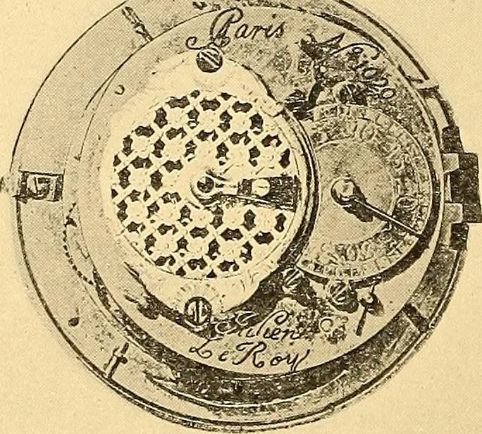 An illustration from Watches : the Paul M. Chamberlain collection at the Art Institute of Chicago, 1921, leaf 21