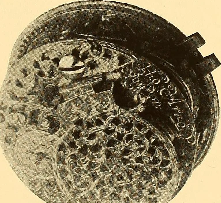 An illustration from Watches : the Paul M. Chamberlain collection at the Art Institute of Chicago, 1921, leaf 26