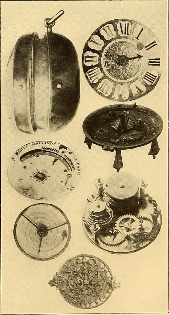 An illustration from Watches : the Paul M. Chamberlain collection at the Art Institute of Chicago, 1921, leaf 27