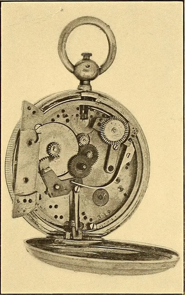 An illustration from Watches : the Paul M. Chamberlain collection at the Art Institute of Chicago, 1921, leaf 36