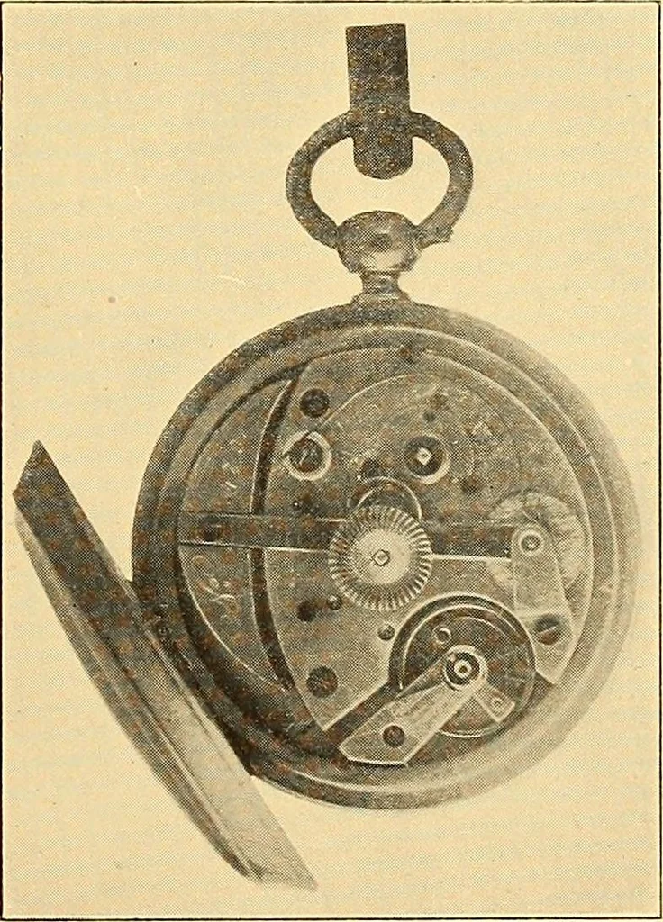 An illustration from Watches : the Paul M. Chamberlain collection at the Art Institute of Chicago, 1921, leaf 36