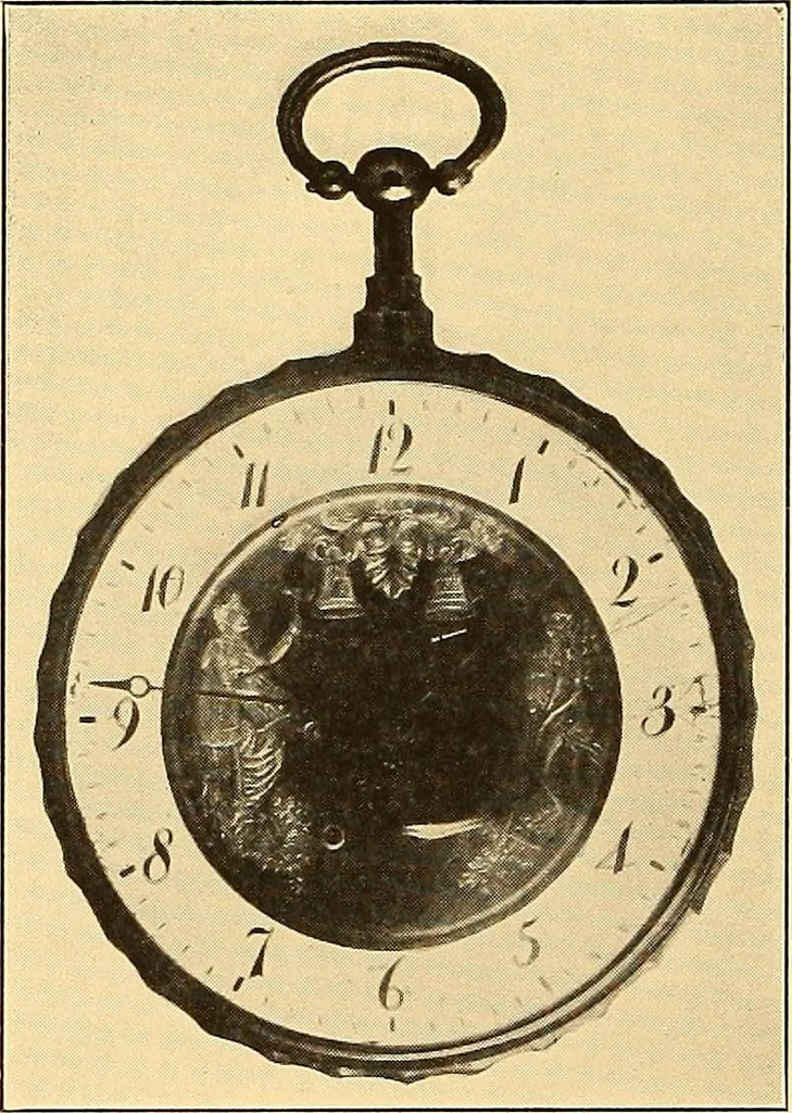 An illustration from Watches : the Paul M. Chamberlain collection at the Art Institute of Chicago, 1921, leaf 39
