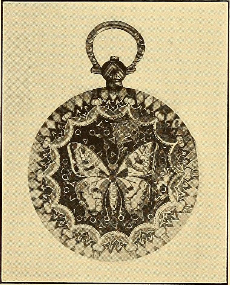 An illustration from Watches : the Paul M. Chamberlain collection at the Art Institute of Chicago, 1921, leaf 40