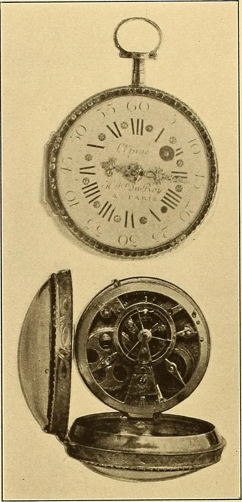 An illustration from Watches : the Paul M. Chamberlain collection at the Art Institute of Chicago, 1921, leaf 41