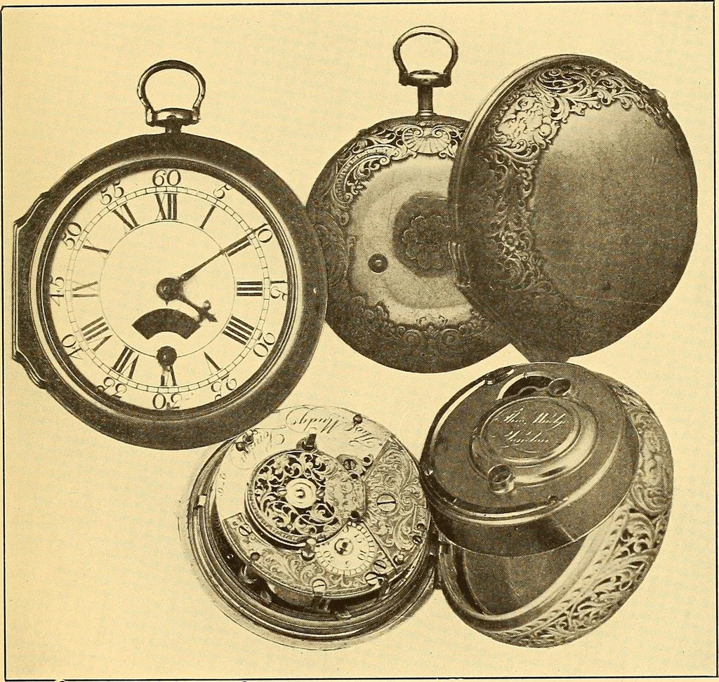 An illustration from Watches : the Paul M. Chamberlain collection at the Art Institute of Chicago, 1921, leaf 42