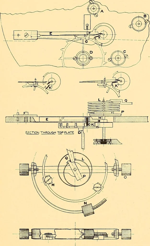 An illustration from Watches : the Paul M. Chamberlain collection at the Art Institute of Chicago, 1921, leaf 44