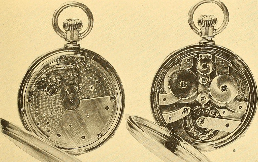 An illustration from Watches : the Paul M. Chamberlain collection at the Art Institute of Chicago, 1921, leaf 46
