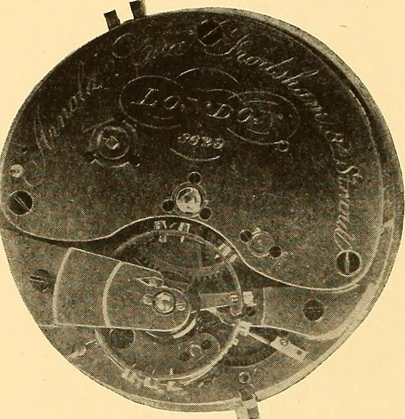 An illustration from Watches : the Paul M. Chamberlain collection at the Art Institute of Chicago, 1921, leaf 51