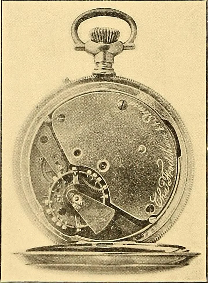 An illustration from Watches : the Paul M. Chamberlain collection at the Art Institute of Chicago, 1921, leaf 51